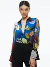 WAN SILK BLOUSE-LUNCH DATE-ALICE + OLIVIA