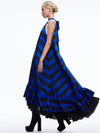 JOVIE HALTER NECK HIGH LOW MAXI DRESS-ALICE + OLIVIA