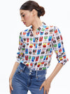 WILLA SILK BLOUSE-ALICE + OLIVIA