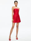 VELIA MINI DRESS-PERFECT RUBY-ALICE + OLIVIA