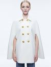 REYNALDA DOUBLE BREASTED CAPE-ALICE + OLIVIA