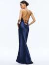 MONTANA TIE BACK GOWN-AZURE-ALICE + OLIVIA