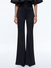 DEANNA HIGH RISE SIDE STRIPE PANT-Black-ALICE + OLIVIA