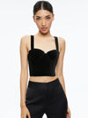 JEANNA BUSTIER TOP-AZURE-ALICE + OLIVIA