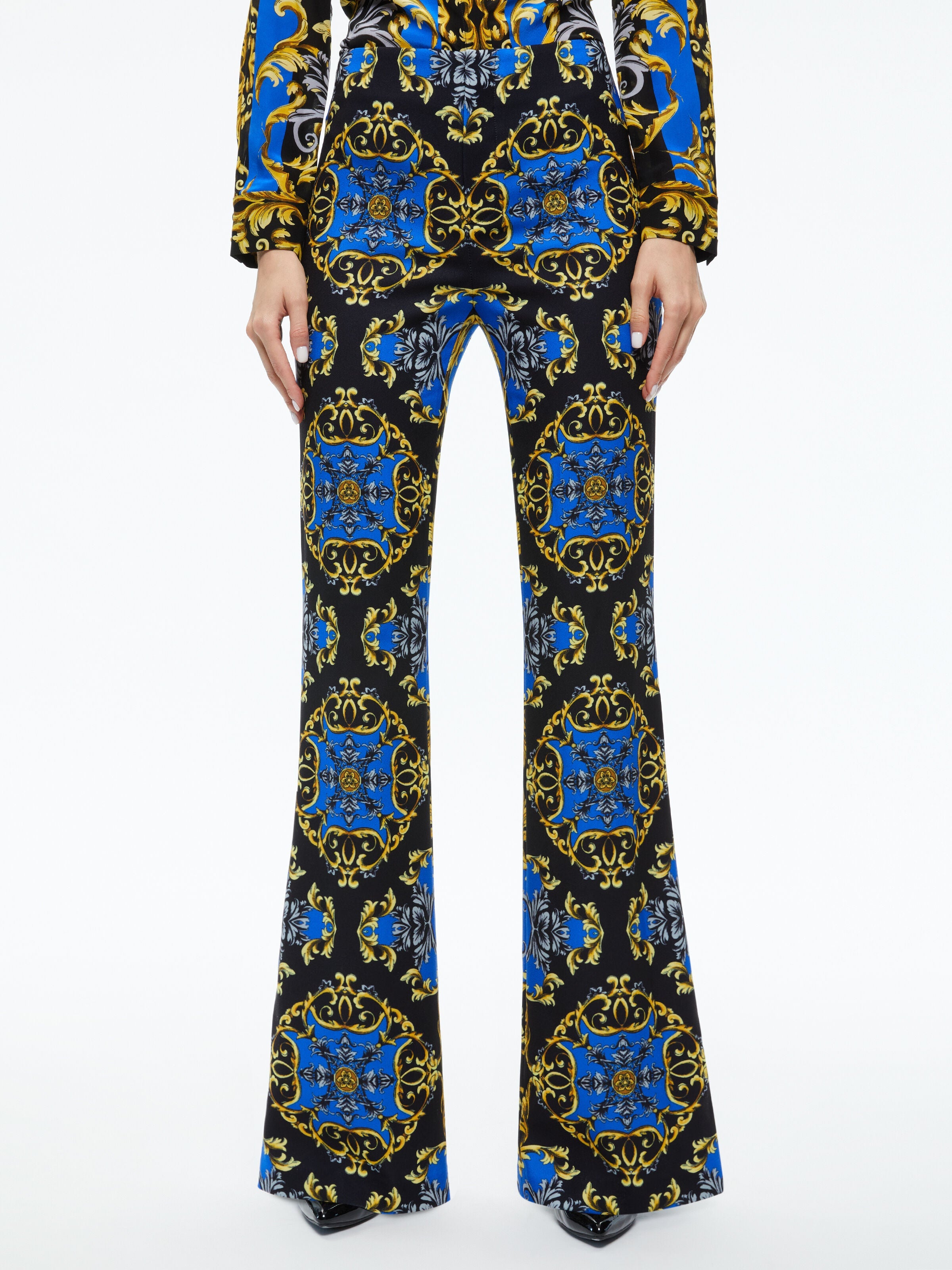 TEENY BOOTCUT PANT-REGAL ROMANCE SAPPHIRE-ALICE + OLIVIA