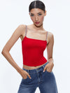 DRINA EMBELLISHED STRAP TANK-ALICE + OLIVIA