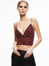 CARLI CRYSTAL EMBELLISHED BRA TOP-BORDEAUX-ALICE + OLIVIA