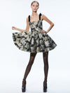 FAY BABYDOLL TIE STRAP DRESS-ALICE + OLIVIA