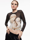 DELAINA MESH TOP-ALICE + OLIVIA