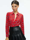 WILLA SILK BLOUSE-ALICE + OLIVIA