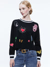 STACEFACE PULLOVER-ALICE + OLIVIA