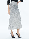 MAEVE SEQUIN SLIP SKIRT-CHAMPAGNE/SILVER-ALICE + OLIVIA