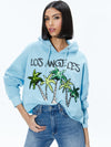 SUNNY BOXY CROPPED HOODIE-ALICE + OLIVIA