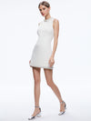 COLEY EMBELLISHED MINI DRESS-OFF WHITE-ALICE + OLIVIA