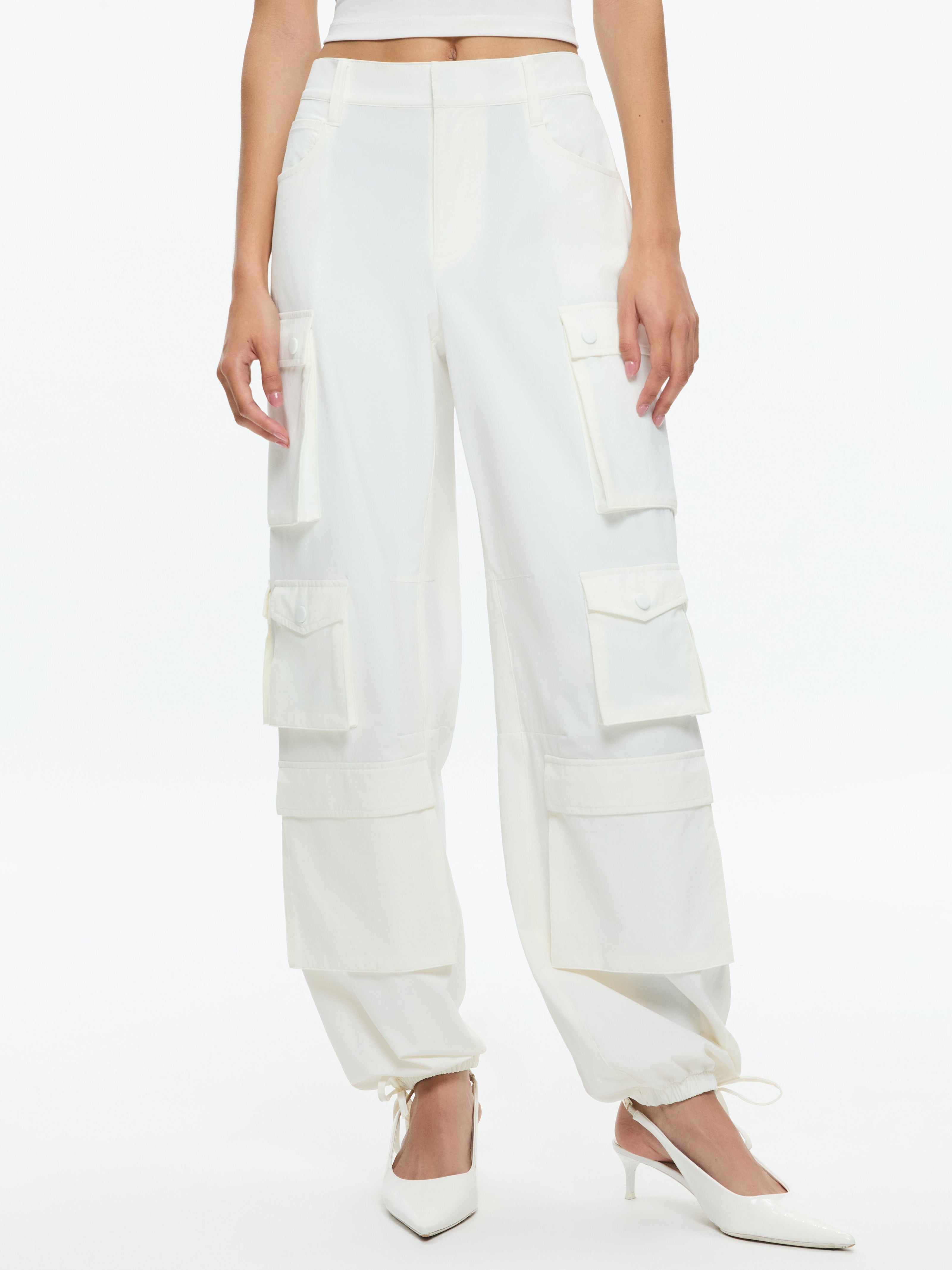 OLYMPIA CARGO PANTS-ALICE + OLIVIA