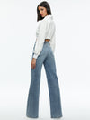 DELLA CROPPED VEGAN LEATHER JACKET-OFF WHITE-ALICE + OLIVIA