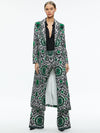 BRET LONG BLAZER-MONARCH LIGHT EMERALD SMALL-ALICE + OLIVIA