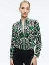 WILLA SILK BLOUSE-ALICE + OLIVIA