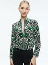 WILLA SILK BLOUSE-ALICE + OLIVIA