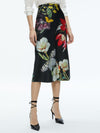 MAEVE MIDI SLIP SKIRT-ESSENTIAL FLORAL-ALICE + OLIVIA