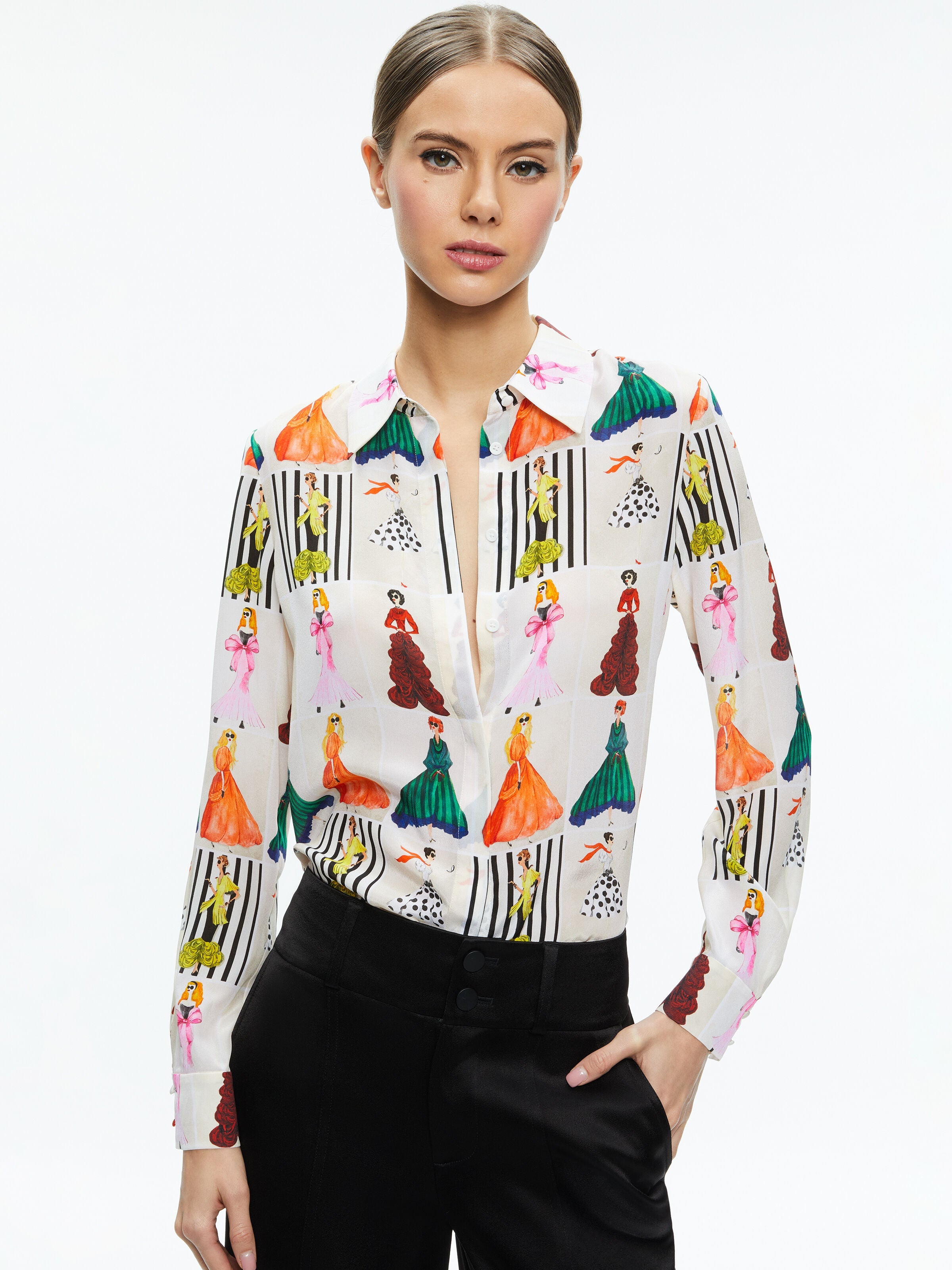 WILLA SILK BLOUSE