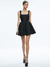 GUINEVERE BUSTIER MINI DRESS-Black-ALICE + OLIVIA