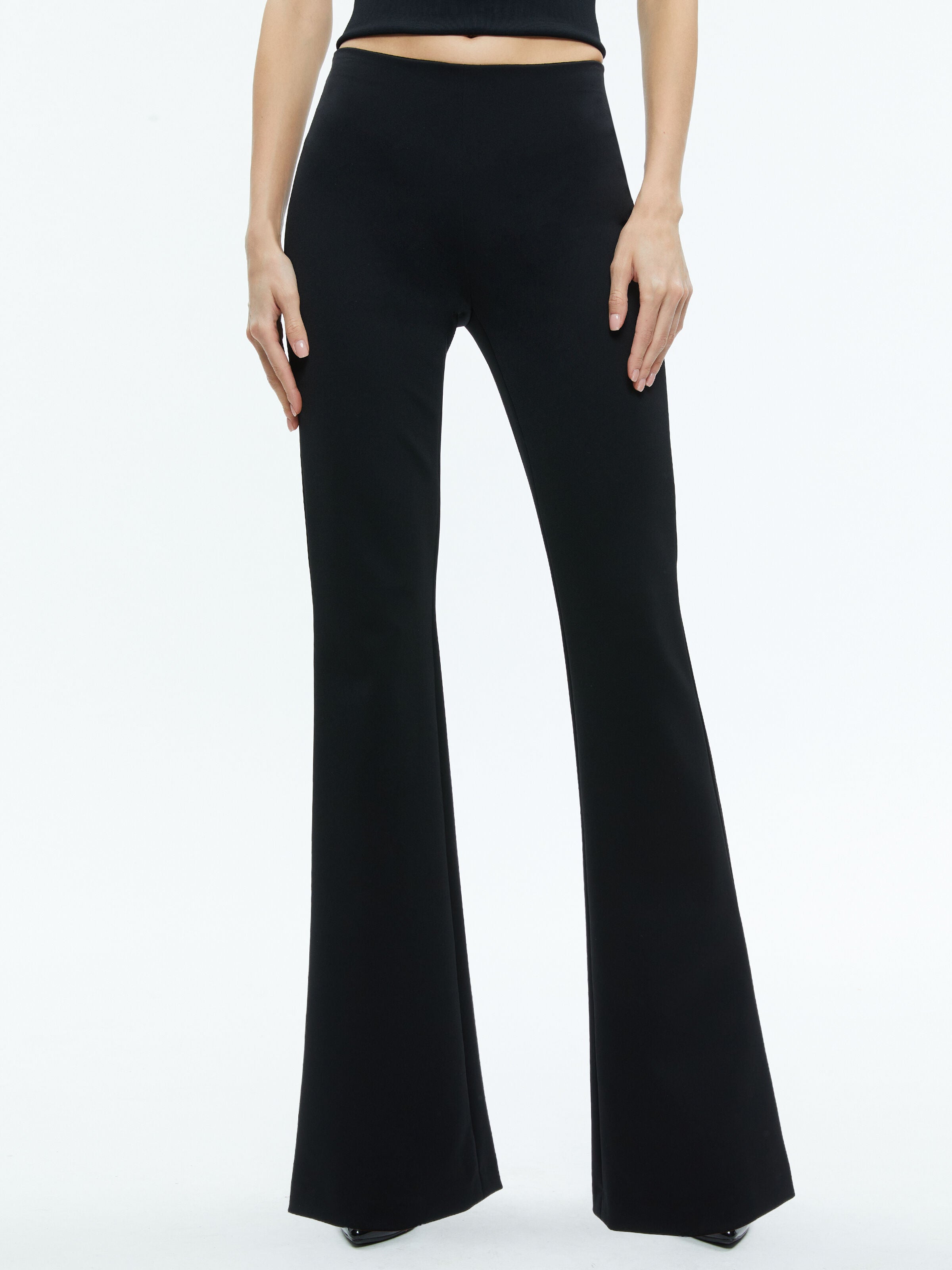 RMP BACK ZIP BOOTCUT PANT-ALICE + OLIVIA