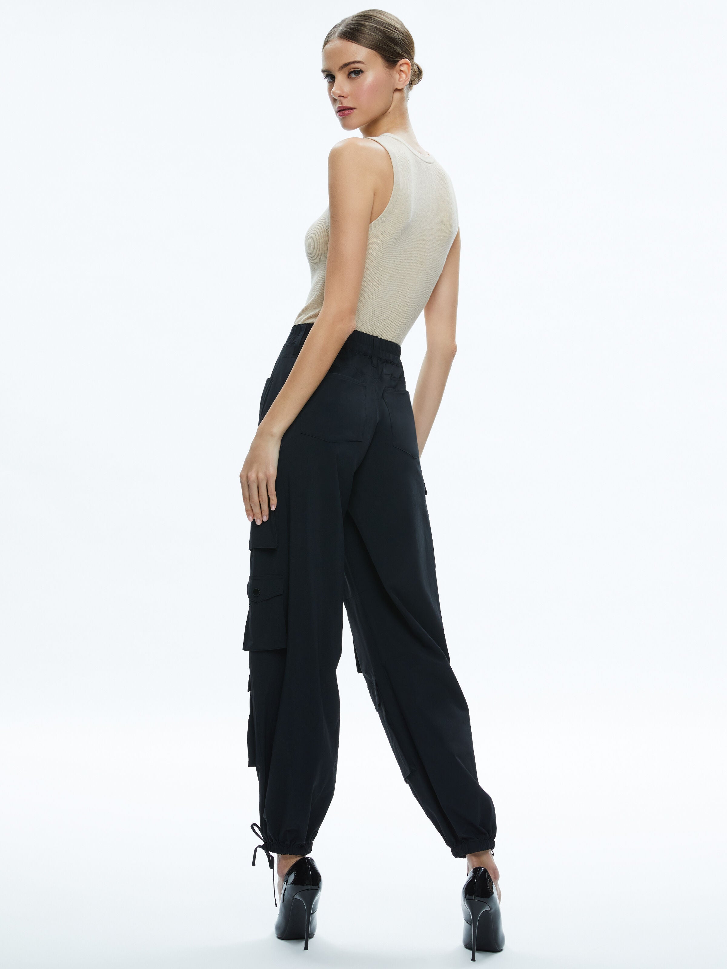 TONITA RIBBED TANK-ALICE + OLIVIA