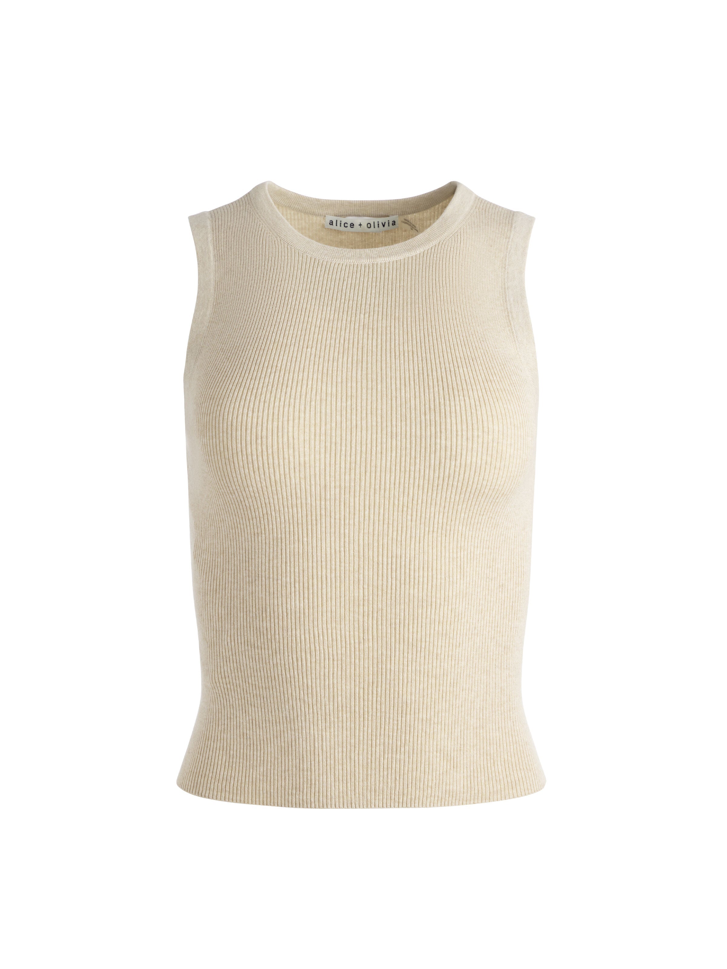TONITA RIBBED TANK-ALICE + OLIVIA