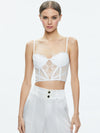 IZZY LACE BUSTIER TOP-ALICE + OLIVIA