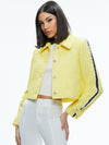 TAMMY 50S STYLE JACKET-HAPPY YELLOW-ALICE + OLIVIA