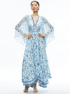 SION SUNBURST PLEATED MAXI DRESS-ALICE + OLIVIA
