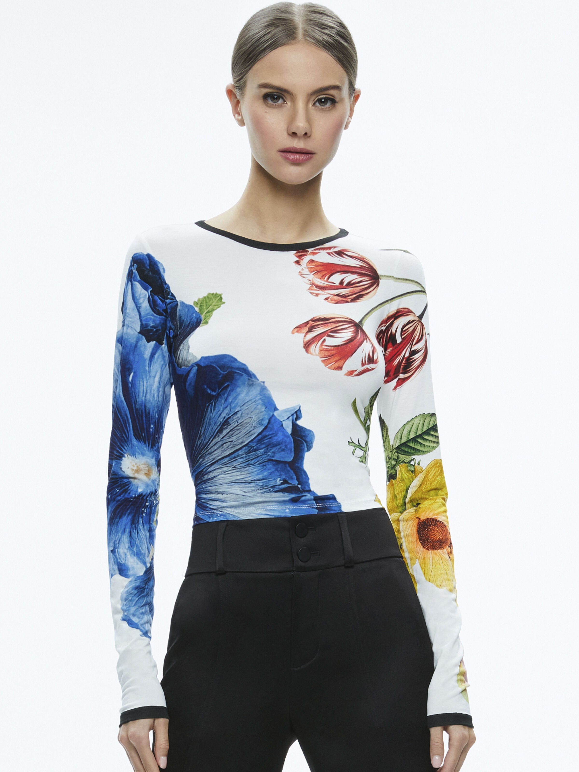 DELAINA MESH TOP-ALICE + OLIVIA