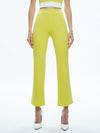 RMP MID RISE BACK-ZIP BOOTCUT ANKLE PANT-BRIGHT RUBY-ALICE + OLIVIA