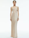 VALENTINA DRAPED CORSET MAXI DRESS-ALICE + OLIVIA