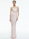 VALENTINA DRAPED CORSET MAXI DRESS-ALICE + OLIVIA