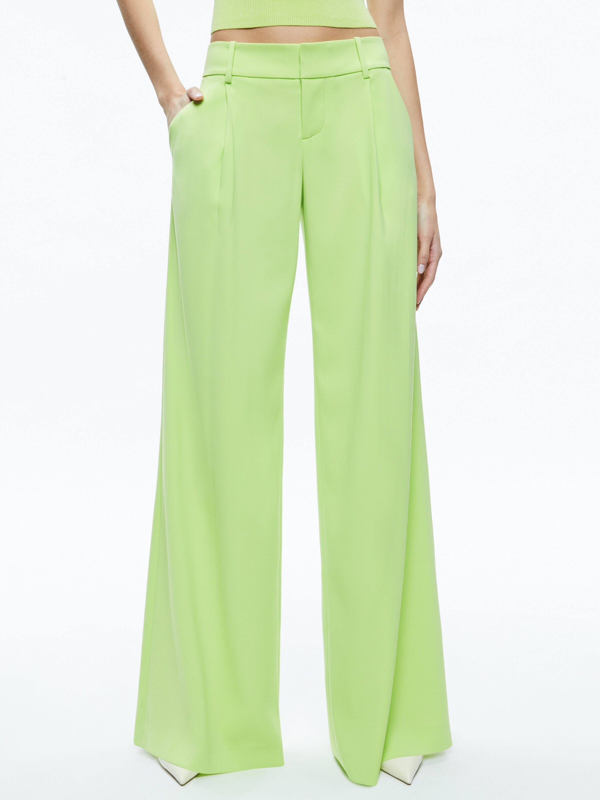 ERIC LOW RISE PANT-ALICE + OLIVIA