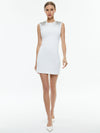 ALMIRA EMBELLISHED SLEEVELESS FITTED MINI DRESS-OFF WHITE-ALICE + OLIVIA