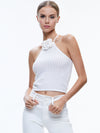BESSIE HALTER TOP-ALICE + OLIVIA