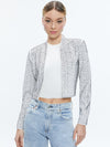 KALIA EMBELLISHED OPEN FRONT JACKET-ALICE + OLIVIA