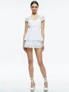 GRACIE RUFFLE ROMPER-Black-ALICE + OLIVIA