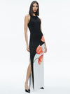 PANIA MAXI DRESS-DREAM LIFE BLACK-ALICE + OLIVIA