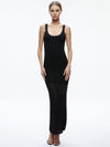 BRAY LUSTER CROCHET DRESS-Black-ALICE + OLIVIA