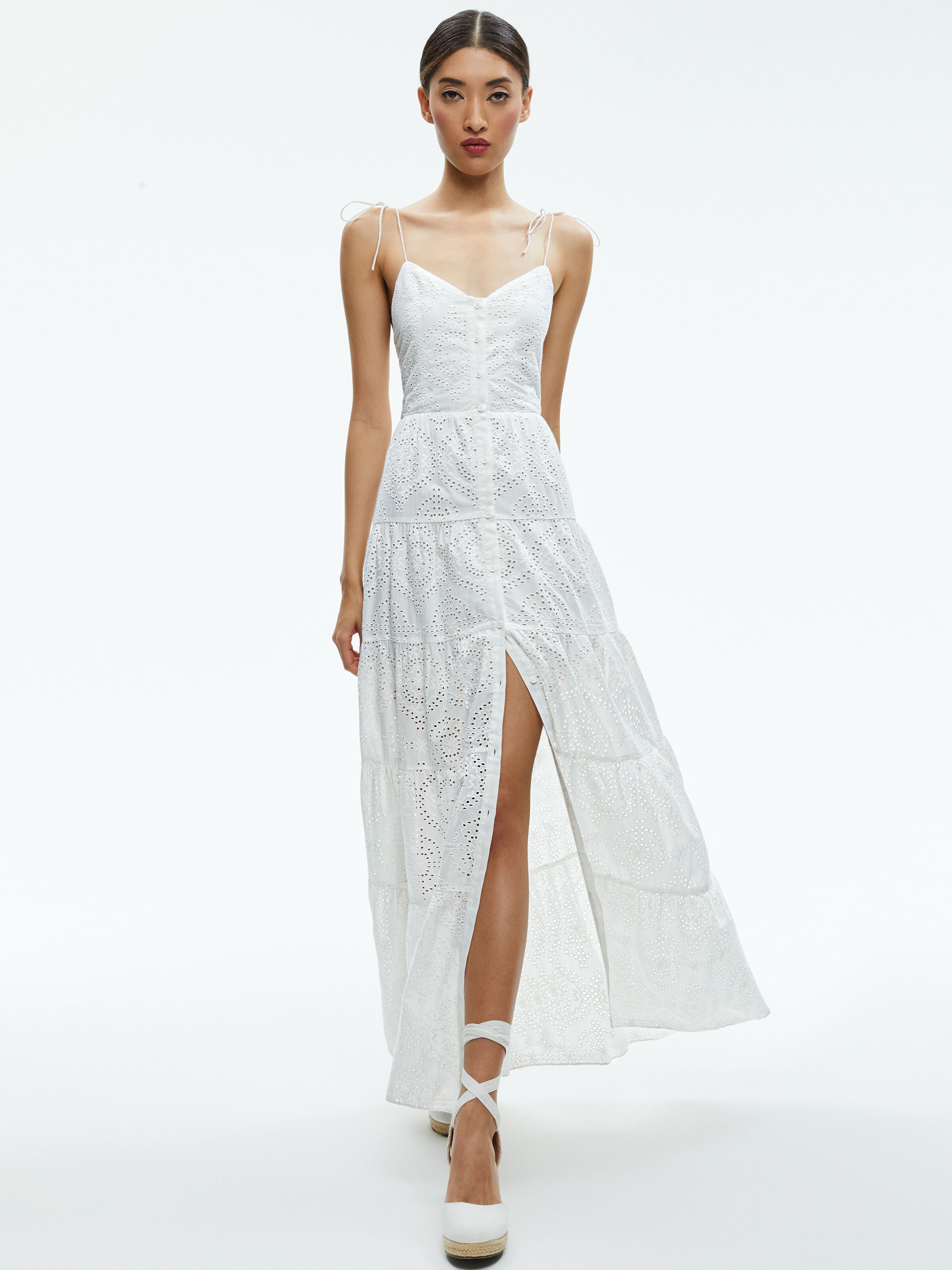 SHANTELLA TRD BTN FT MAXI DRES-Black-ALICE + OLIVIA