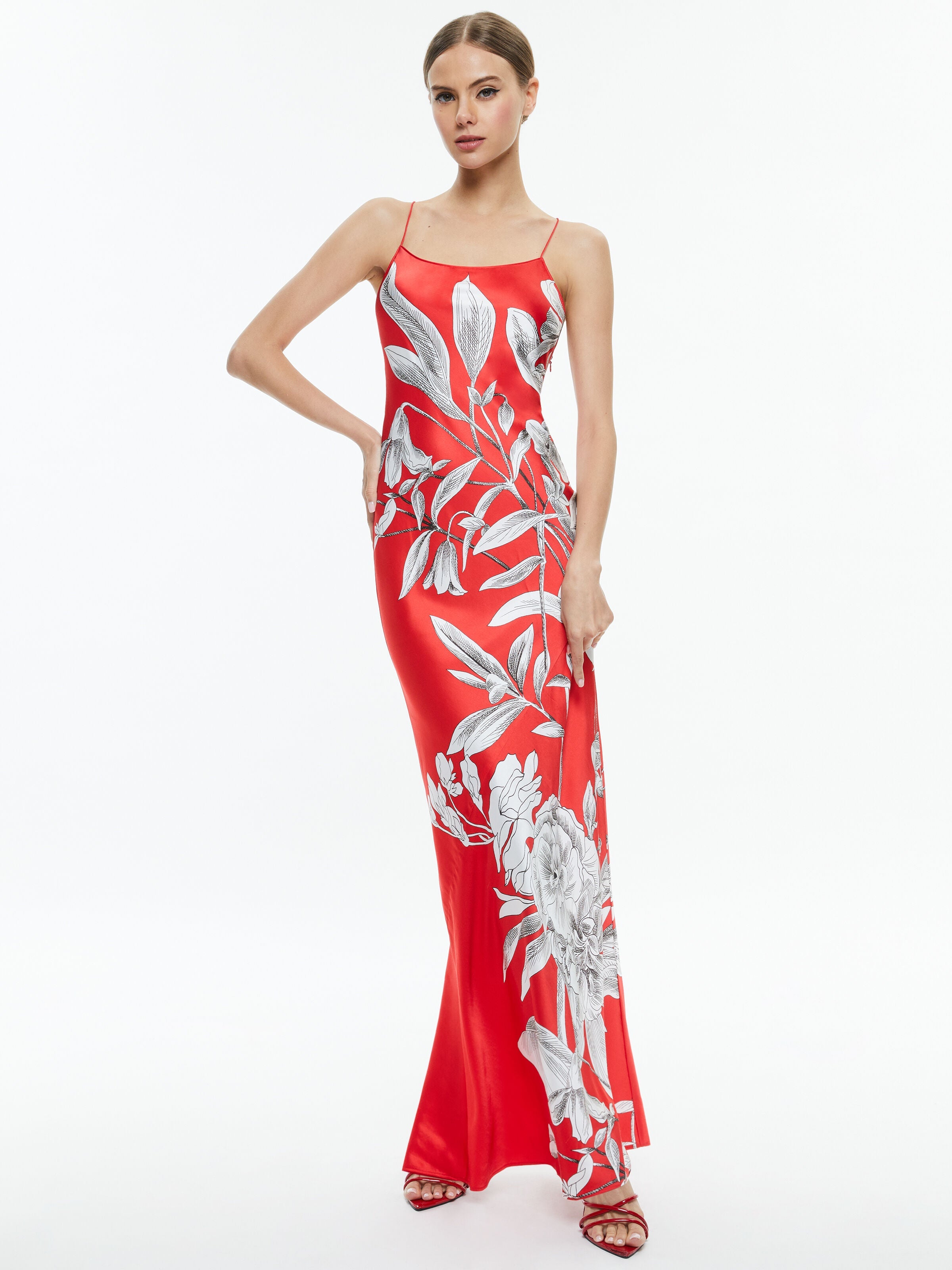 PALOMA CAMI MAXI SLIP DRESS-ALICE + OLIVIA