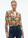 WILLA SILK BLOUSE-ALICE + OLIVIA