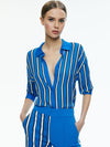 DIMITRA OVERSIZED BUTTON DOWN-ALICE + OLIVIA