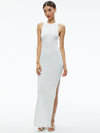 PANIA RACERBACK RIBBED SIDE SLIT MAXI DRESS-ALICE + OLIVIA