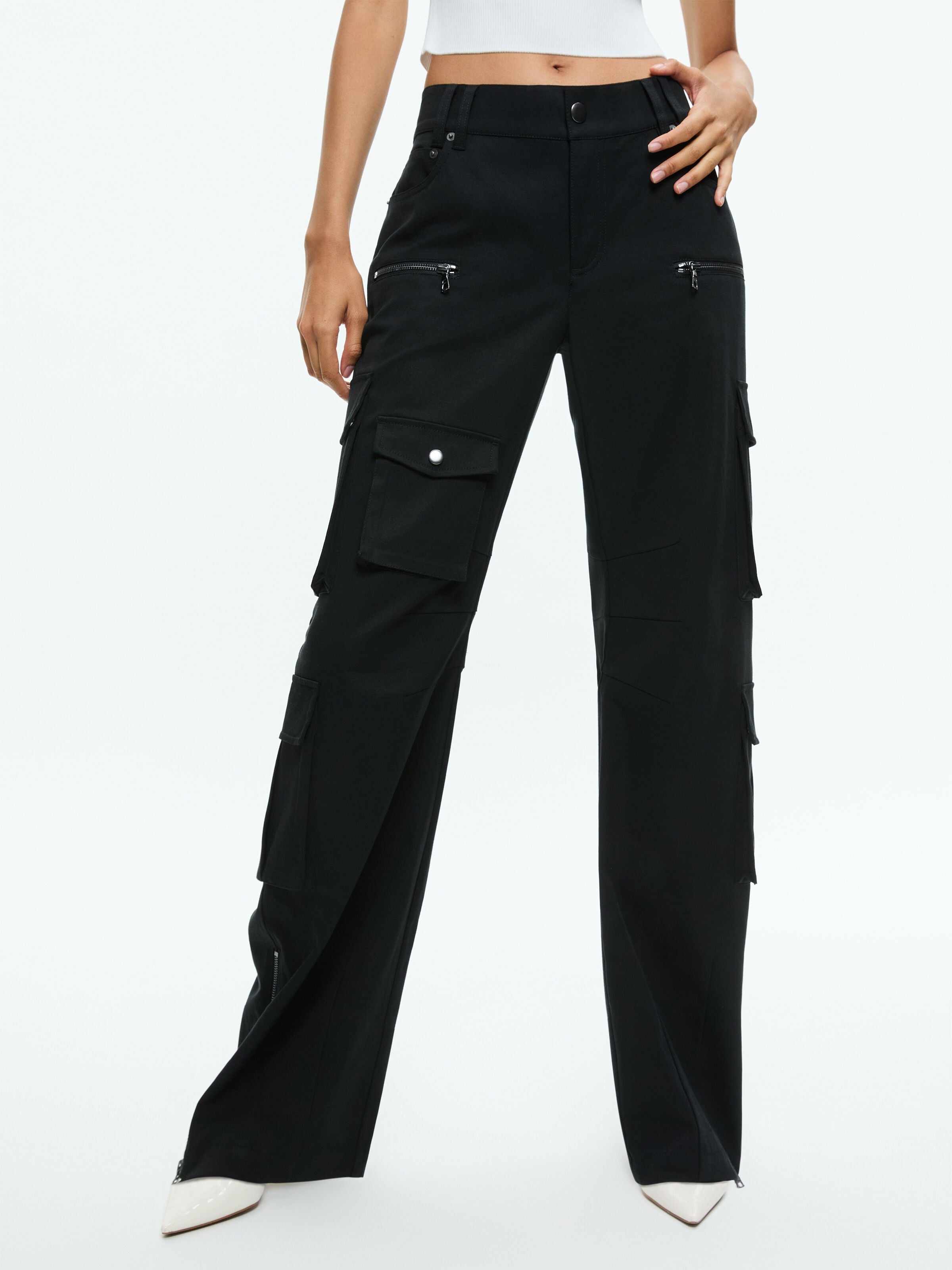 AKERS OVERSIZED CARGO PANT-ALICE + OLIVIA