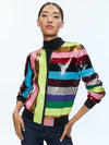 LONNIE SEQUIN CROPPED VARSITY JACKET-MULTI-ALICE + OLIVIA